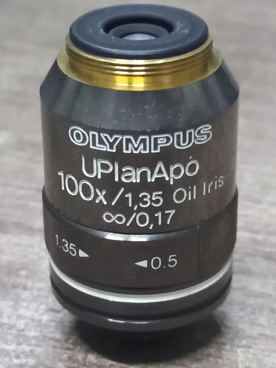 현미경 대물렌즈OLYMPUS UPlanApo 100X oil Iris